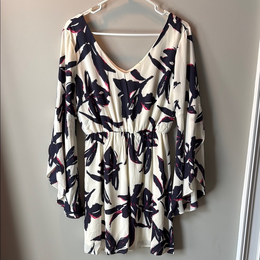 Floral V-Neck Dress